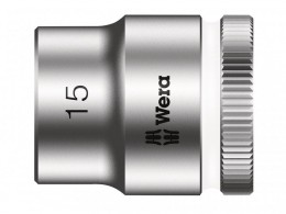 Wera Zyklop 8790 HMB Socket 3/8in Drive x SW 15mm £6.89